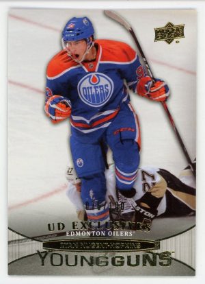 Ryan Nugent-Hopkins 2011-12 UD Young Guns Exclusives 076/100 #214