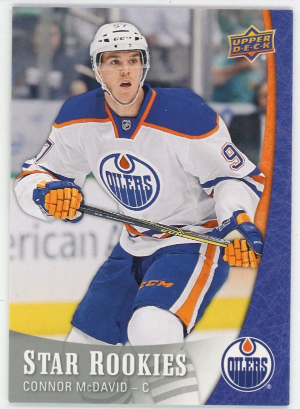 Connor McDavid 2015-16 UD NHL Star Rookies Box Set RC #1