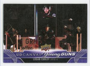 Logan Cooley 2023-24 Upper Deck Young Guns Canvas RC #C237