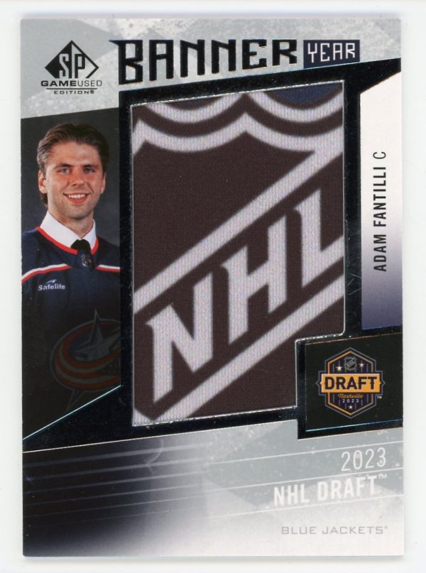 Adam Fantilli 2023-24 SPGU 2023 NHL Draft Banner Year Shield RC #BYDRAF