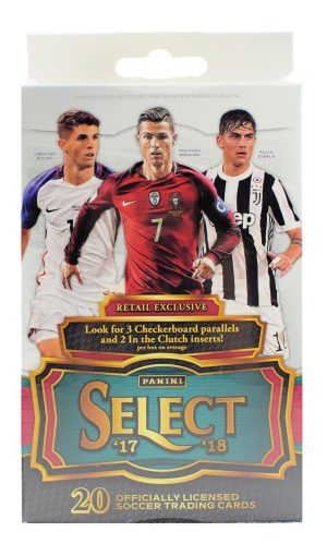 2017/18 Panini Select Soccer 20ct Retail Hanger Box