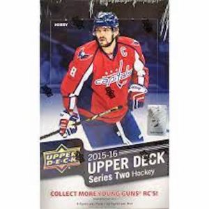 2015-16 Upper Deck Series 2 Hockey Hobby Box Sealed