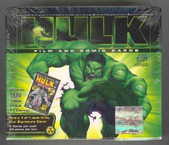 2003 The Hulk Upper Deck Film And Comic Cards Hobby Box Sealed