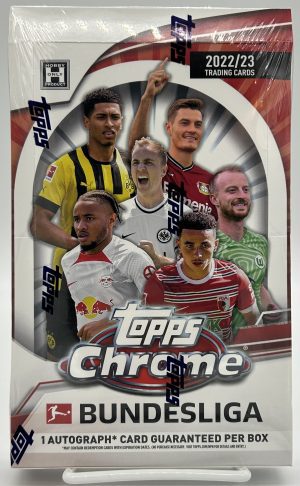 2022-23 Topps Chrome Bundeslige Soccer Hobby Box