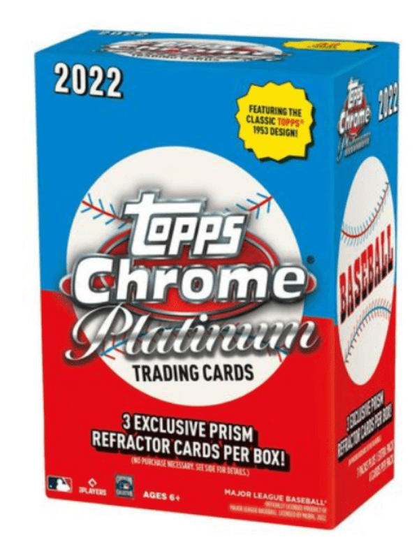 2022 Topps Chrome Platinum Blaster Box