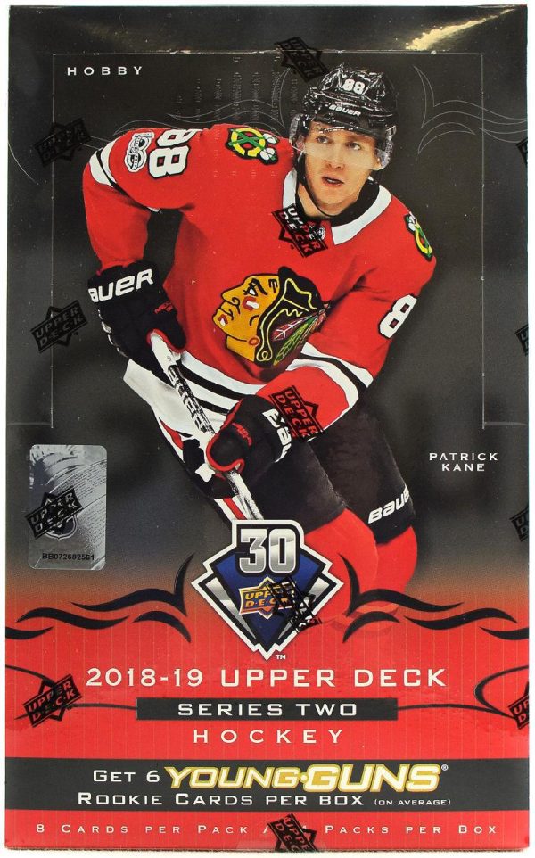 2018-19 Upper Deck Series 2 Hockey Hobby Pack