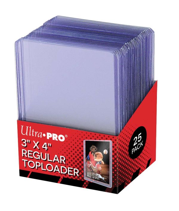 Ultra Pro 35pt Regular Toploader 25 Pack