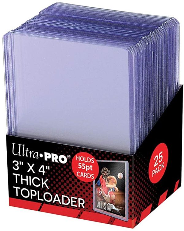 Ultra Pro 55pt Regular Toploader 25 Pack