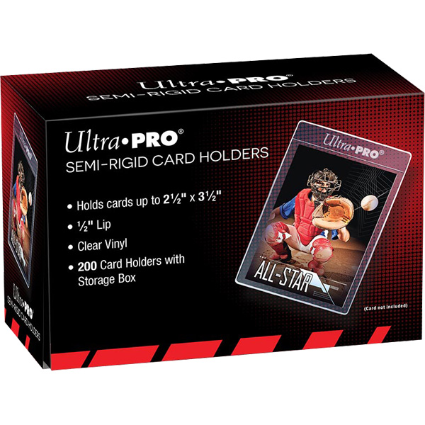 Ultra Pro Semi-Rigid Card Holders