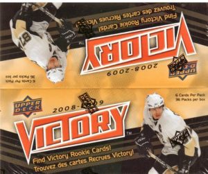 2008-09 UD Victory Hockey Retail Box Sealed